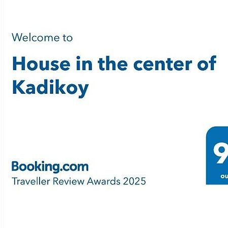 House In The Center Of Kadikoy Apartment อิสตันบูล ภายนอก รูปภาพ